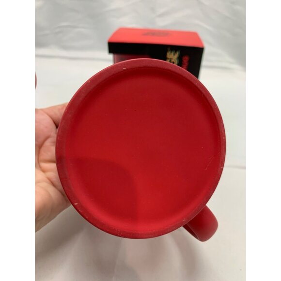 Fuel Gauge Color Changing Red Coffee Mug 10 Oz "Out Of Fuel Until Coffee" NIB - Picture 4 of 10